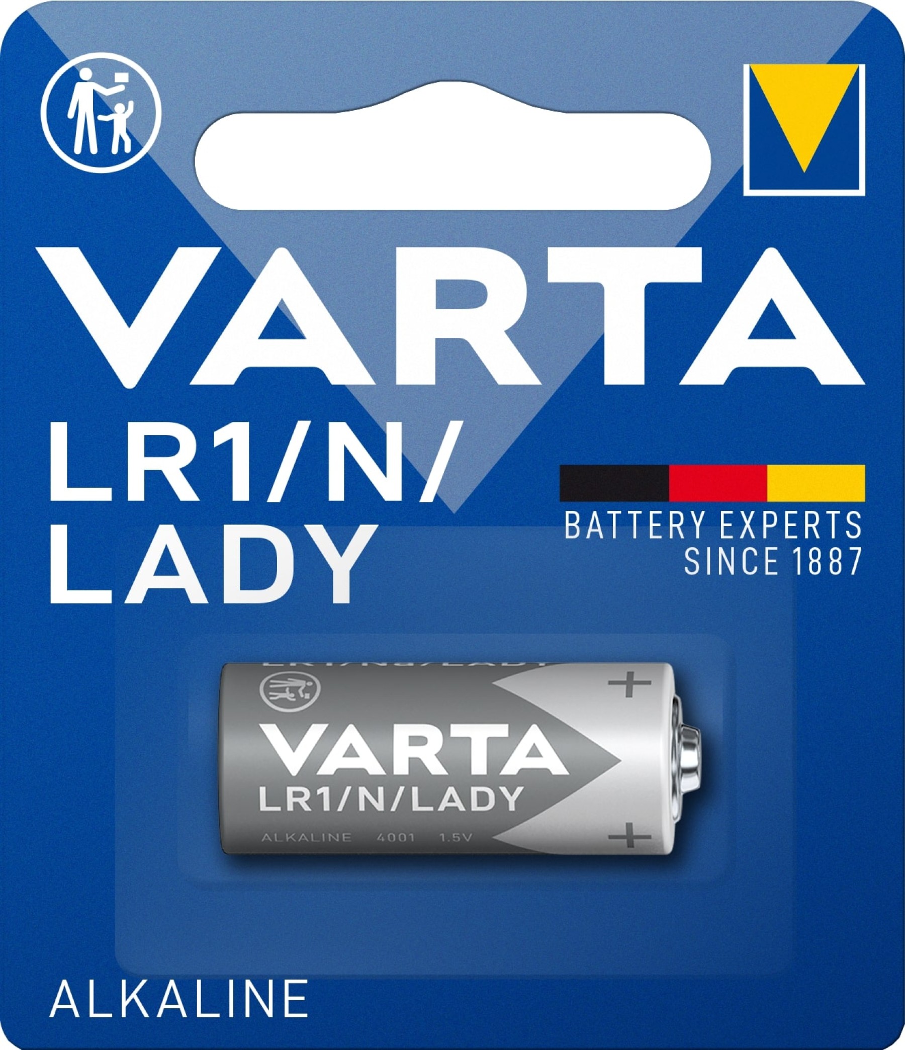 VARTA LR1/N Alkaline Battery 1.5V Pack of 1 